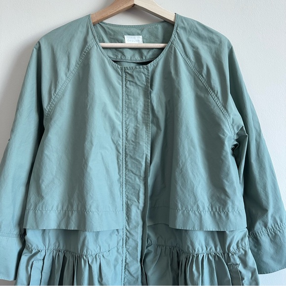 Caslon Peplum Cotton Blend Utility Jacket - Picture 3 of 9